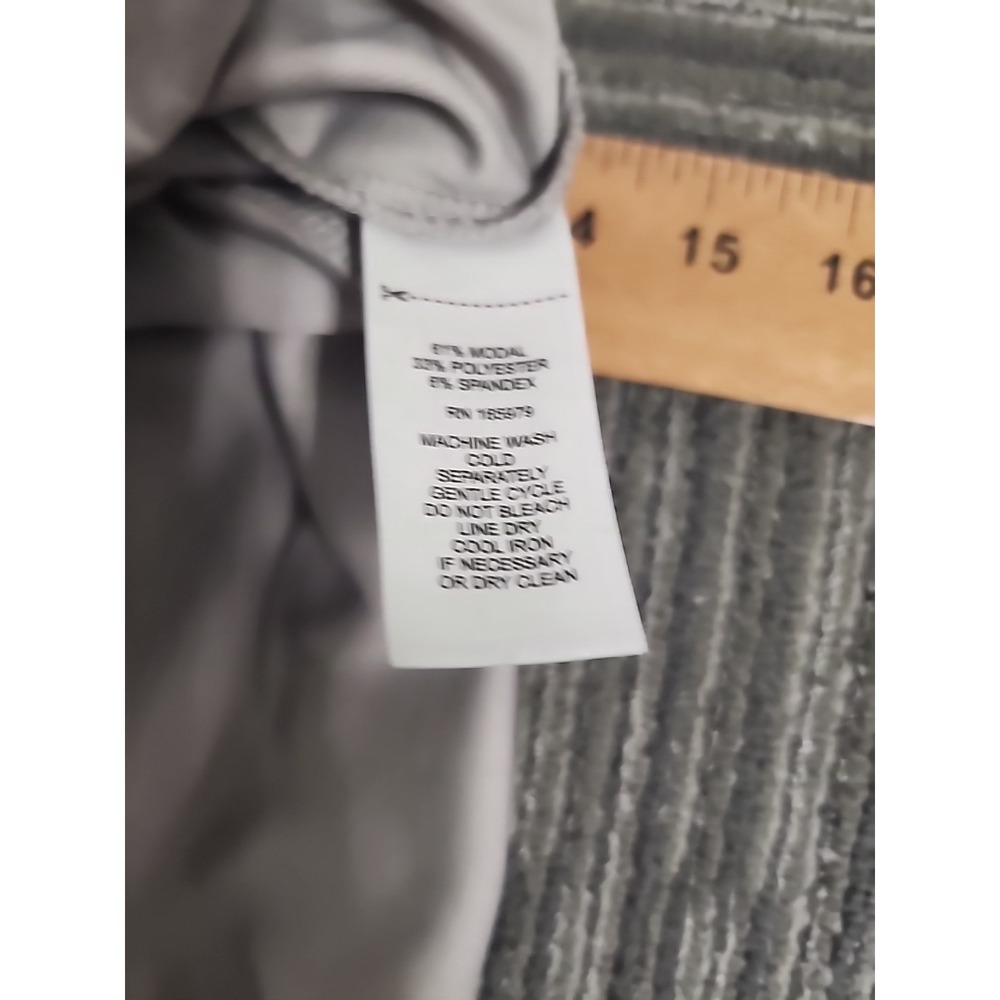 Cable And Guage Cropped Sleeve Top XS Women Grey. Soft - Picture 10 of 10